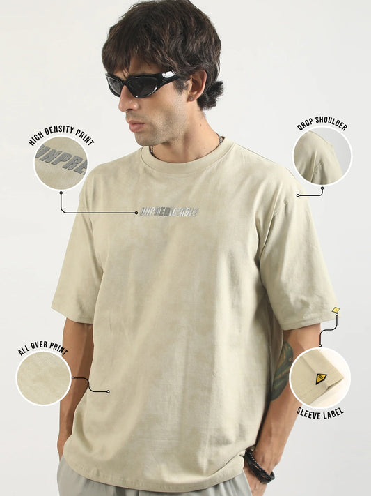 Unpredictable Biscuit Half Sleeve T-Shirt