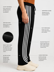 Baggy Fit Curved Tape Pant