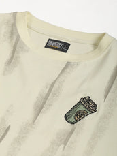 Landdrift Cream Half Sleeve T-Shirt