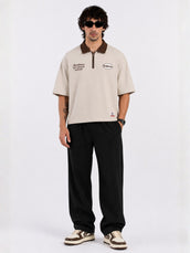 Resilience Biscuit Half Sleeve Polo T-Shirt