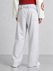 Barrel Fit Rope Style Melange Trackpant