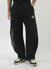 Black Break Limits Balloon Fit Trackpant