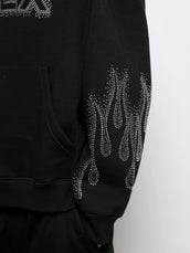 Apex Black Full Sleeve Sweatshirt