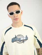 Vanquish Cream Half Sleeve T-Shirt
