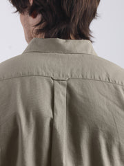 Cotton Linen Tan Full Sleeve Shirt