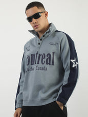 Light Grey Montreal Full Sleeve Sweatshirt