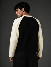 Waffle 47 Black Full Sleeve T-Shirt