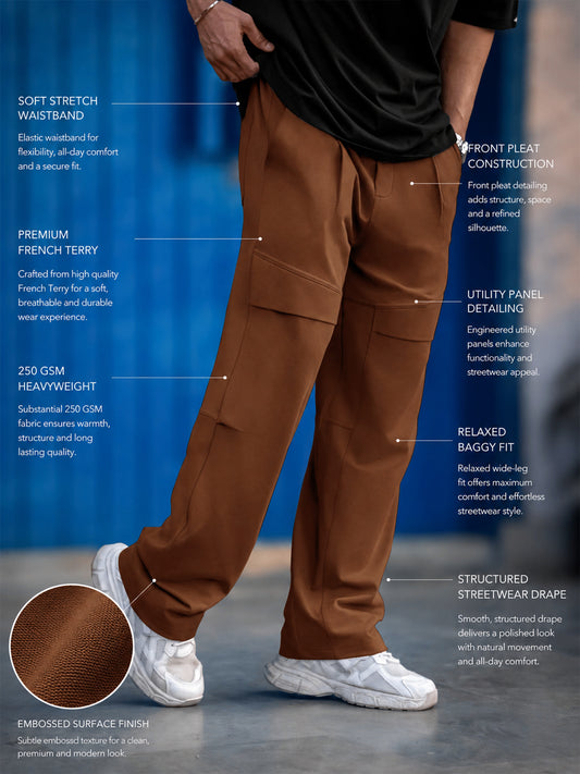 Carpenter Brown Trackpant