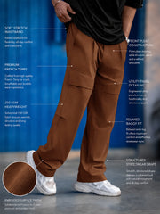 Carpenter Brown Trackpant