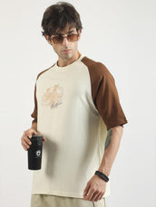 Cultural Cream Half Sleeve T-Shirt