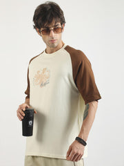 Cultural Cream Half Sleeve T-Shirt