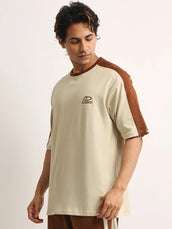 Classsic Biscuit, Brown Half Sleeve T-Shirt