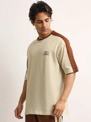 Classsic Biscuit, Brown Half Sleeve T-Shirt