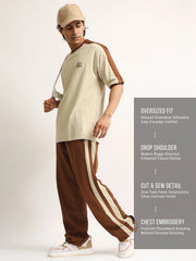 Classsic Biscuit, Brown Half Sleeve T-Shirt