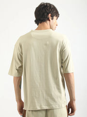 KeepInnovate Biscuit, Brown Half Sleeve T-Shirt