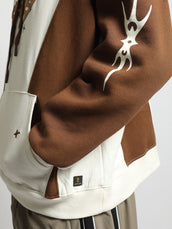 Spike Cream Full Sleeve Sweatshirt