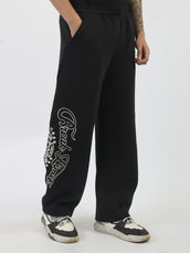 Black Break Limits Balloon Fit Trackpant