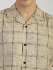 Resort Checks Beige Shirt