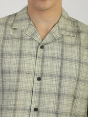 Resort Checks Green Shirt