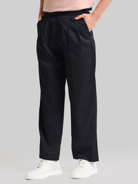 Baggy Classic Black Gurkha Trousers