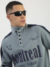 Light Grey Montreal Full Sleeve Sweatshirt