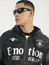 Emotion Black Full Sleeve Sweatshirt