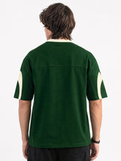 Las Vegas Bottle Green Half Sleeve T-Shirt