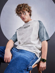 Boston Acid Wash Grey T-Shirt