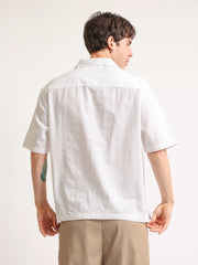Embroidery White Shirt