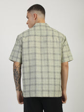 Resort Checks Green Shirt