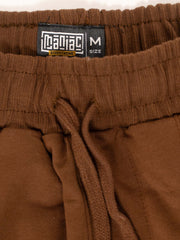 Pleat Dualtape Brown Trackpant