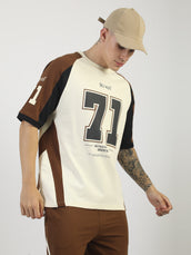 Argentina Cream Half Sleeve T-Shirt