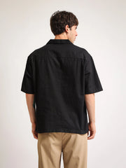 Embroidery Black Shirt