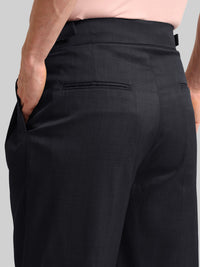 Baggy Classic Black Gurkha Trousers