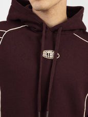 Detroit Arc Burgundy Full Sleeve Sweatshirt