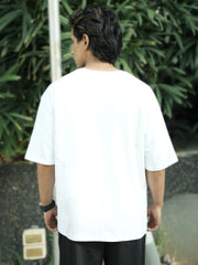 Serendipity White Half Sleeve T-Shirt