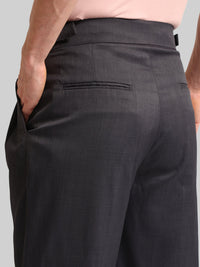 Baggy Classic Dark Grey Gurkha Trousers