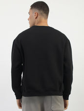 Rome Black Full Sleeve Sweatshirt