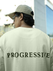 Sunglass Cream Half Sleeve T-Shirt