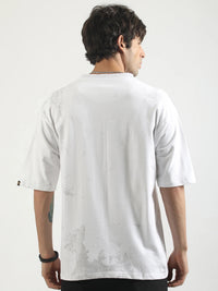 Serendipity White Half Sleeve T-Shirt