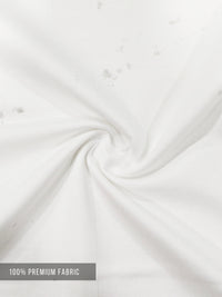 Serendipity White Half Sleeve T-Shirt