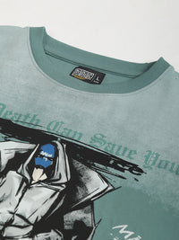 Street Vogue Berly Green Half Sleeve T-Shirt