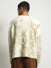 No Time Wasted Cream Full Sleeve T-Shirt