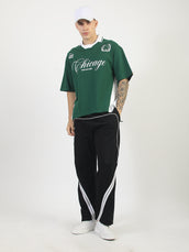 Discovering Bottle Green Half Sleeve Polo T-Shirt