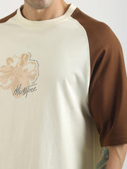 Cultural Cream Half Sleeve T-Shirt