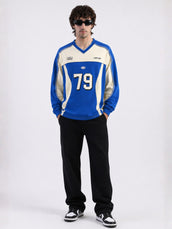 Impact Royal Blue V Neck T-Shirt