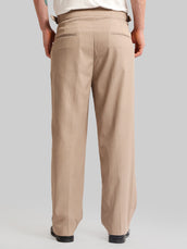 Baggy Classic Camel Gurkha Trousers