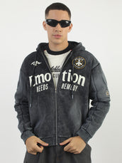 Emotion Black Full Sleeve Sweatshirt