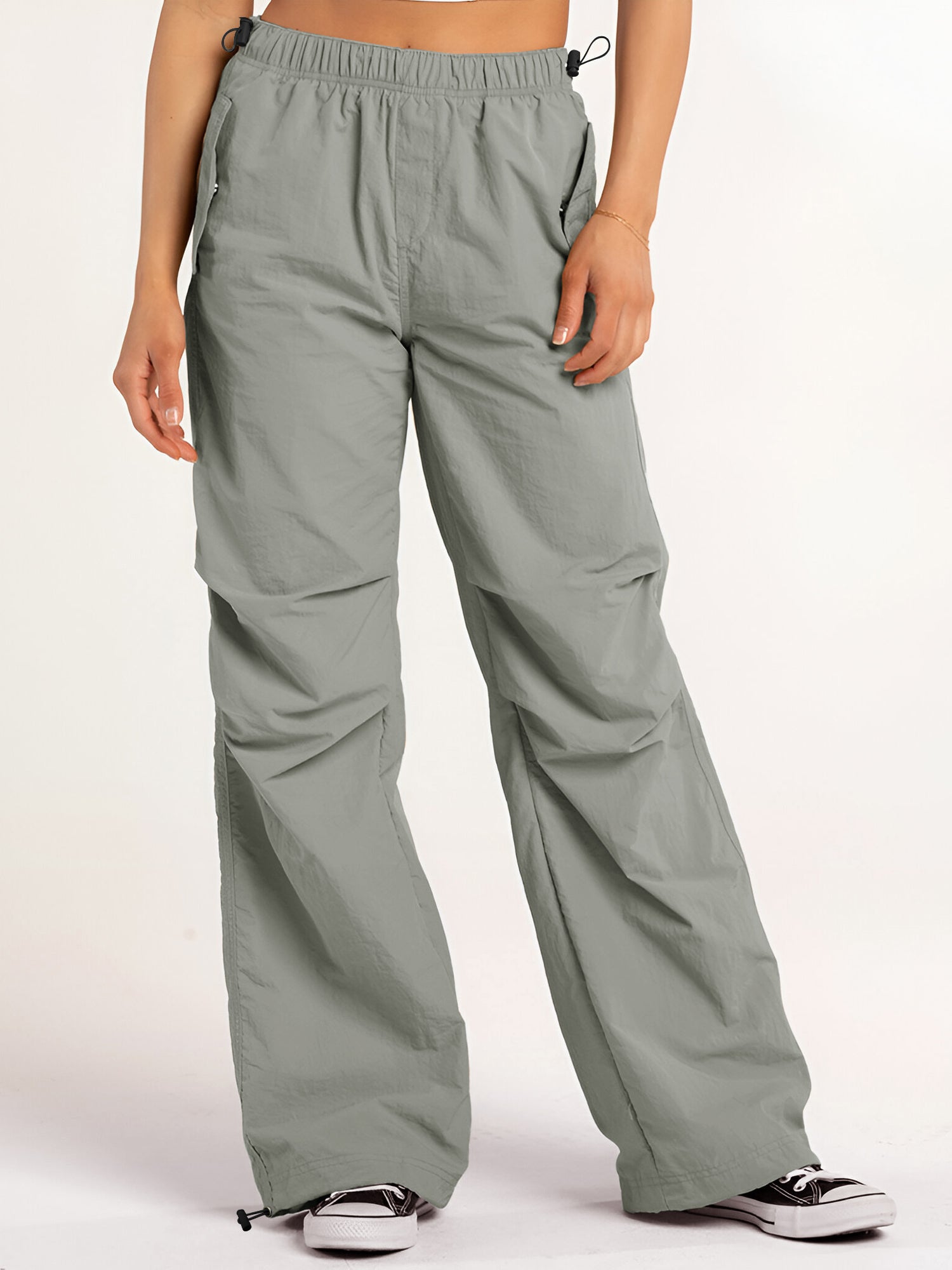 Parachute Light Grey Women Trackpant