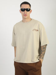 Biscuit Los Angles Half Sleeve Boxy T-Shirt